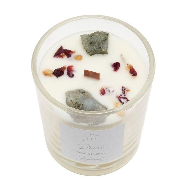 Prickly Pear Moonstone Crystal 'Peace' Scented Candle - 200G, , large image number 2