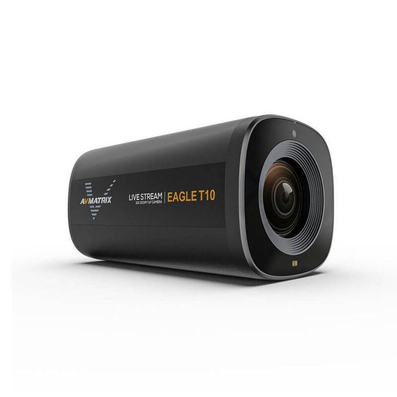 Avmatrix Eagle T10-10X Zoom TOF Autofocus Camera - Black, , large image number 0