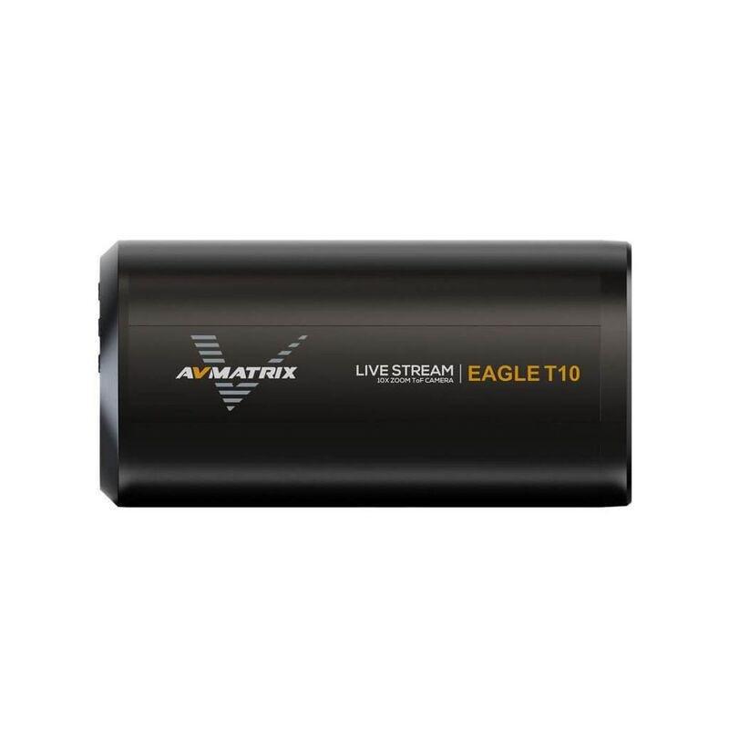 Avmatrix Eagle T10-10X Zoom TOF Autofocus Camera - Black, , large image number 2