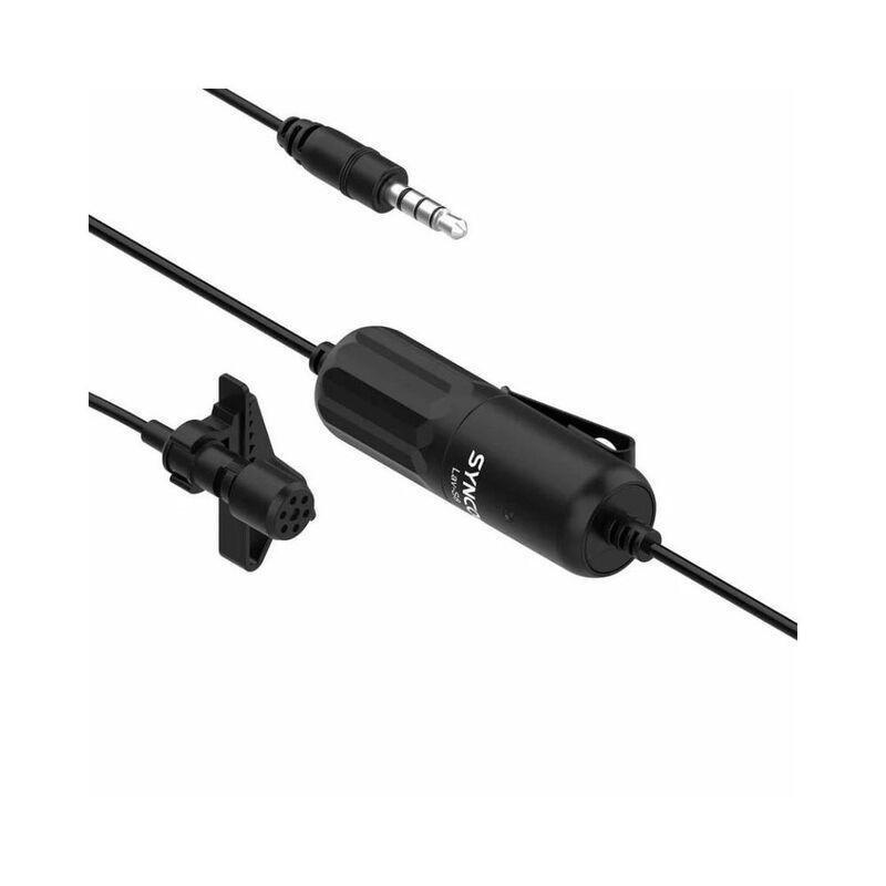 Synco S8 BK 8M Cable Lightweight Wired Microphone – Black, , medium