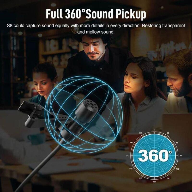 Synco S8 BK 8M Cable Lightweight Wired Microphone – Black, , large image number 5
