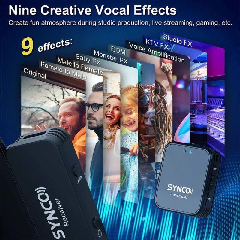 Synco G1T BK Wireless Lavalier Microphone For Android – Black, , large image number 6