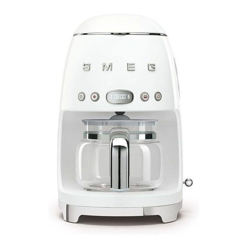 SMEG Drip Filter Coffee Machine 1.4L - White, , medium
