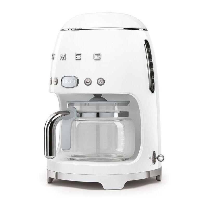 SMEG Drip Filter Coffee Machine 1.4L - White, , large image number 2