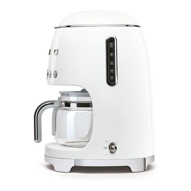 SMEG Drip Filter Coffee Machine 1.4L - White, , large image number 3