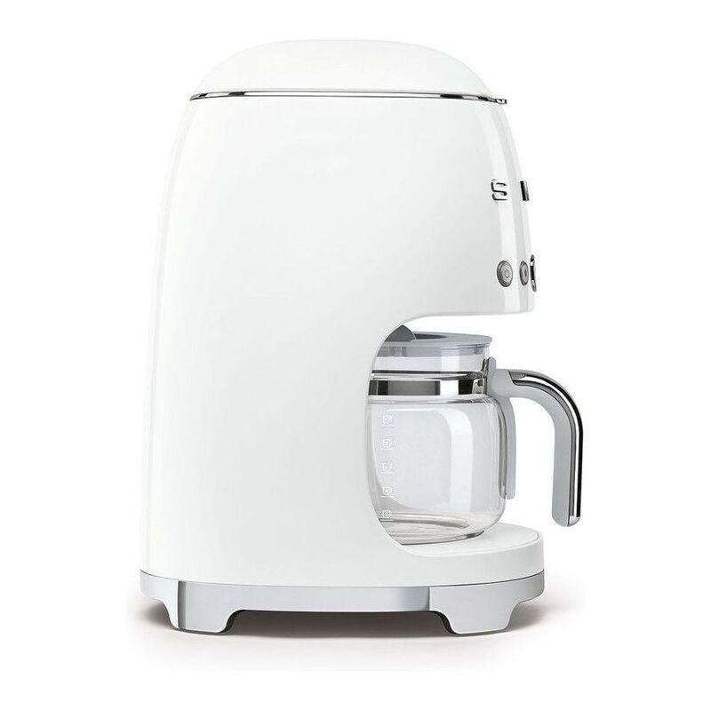 SMEG Drip Filter Coffee Machine 1.4L - White, , large image number 4