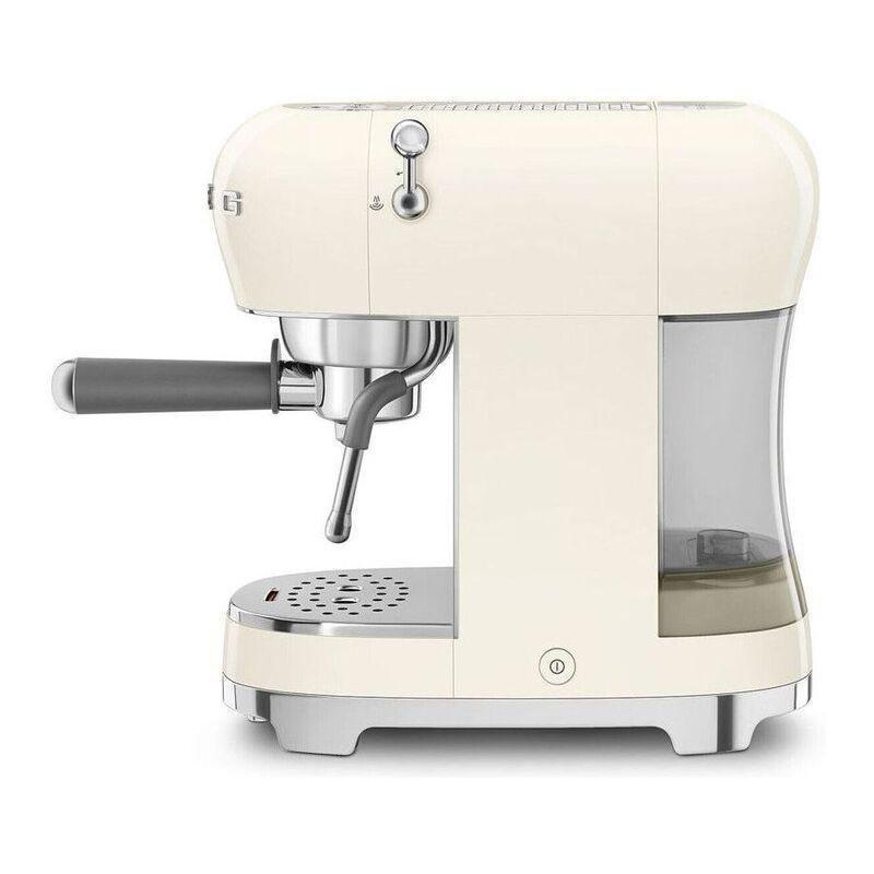 SMEG Espresso Coffee Machine with Steam Wand 1.1L - Cream, , large image number 1