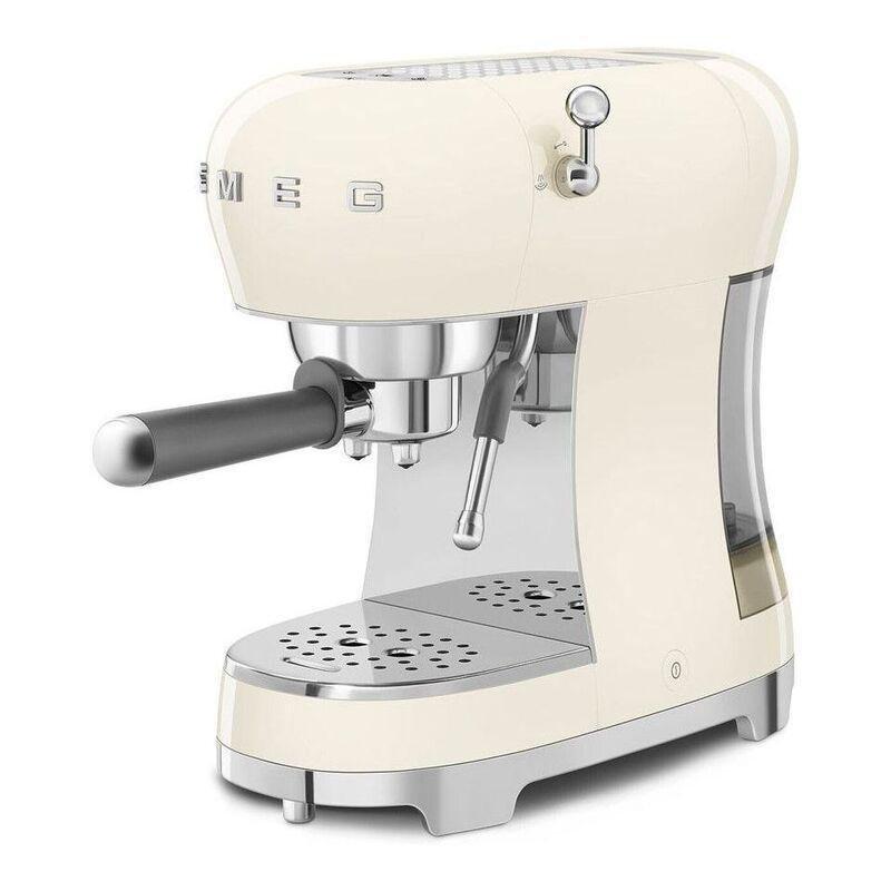 SMEG Espresso Coffee Machine with Steam Wand 1.1L - Cream, , large image number 3
