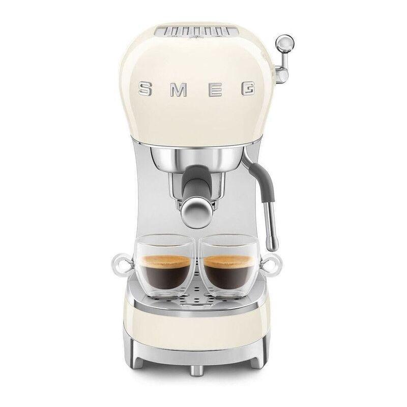 SMEG Espresso Coffee Machine with Steam Wand 1.1L - Cream, , large image number 4