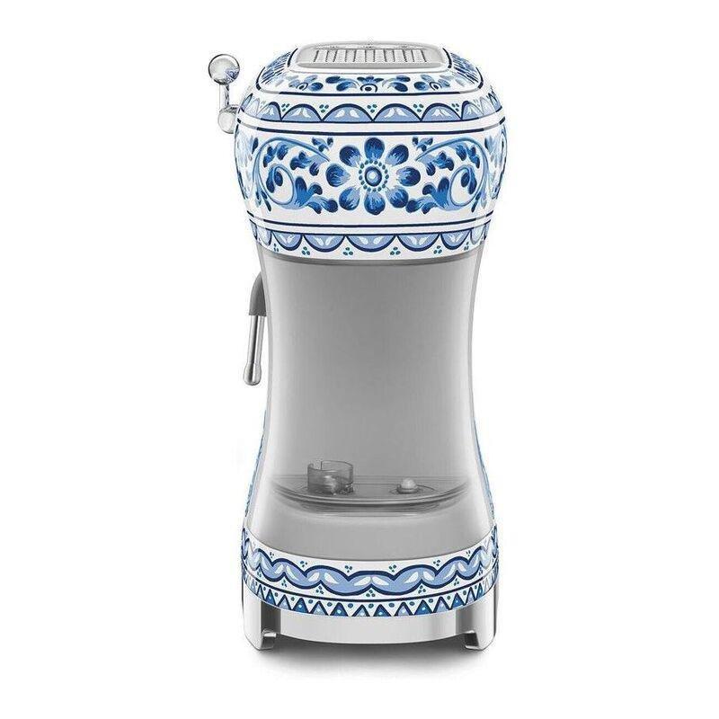 SMEG Espresso Coffee Machine 1.1L - Dolce & Gabbana Blue Mediterranio, , large image number 1