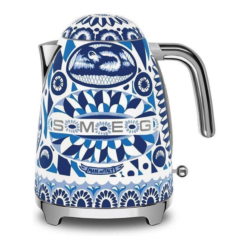 SMEG Electric Kettle 1.7L - Dolce & Gabbana Blue Mediterranio, , medium
