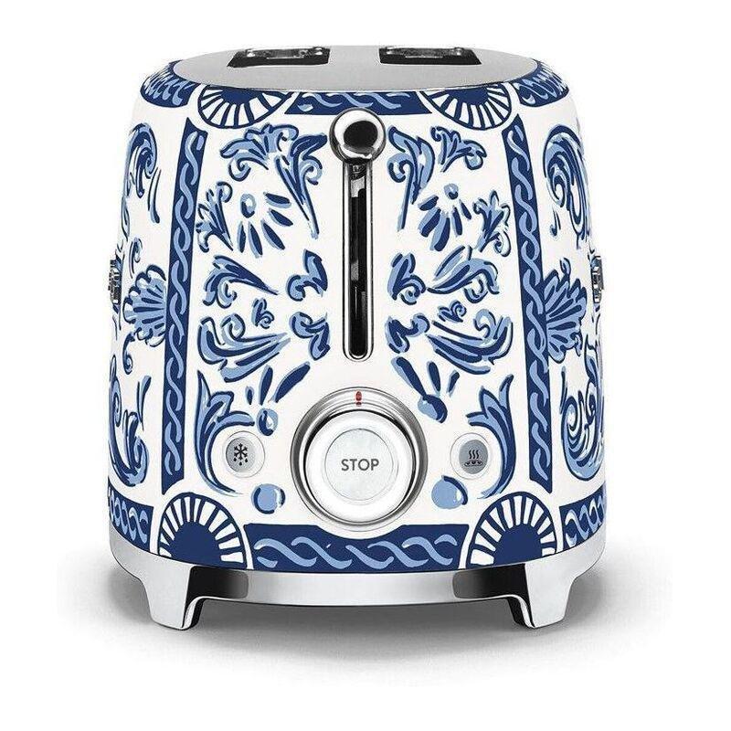 SMEG 2-Slice Toaster - Dolce & Gabbana Blue Mediterranio, , large image number 3