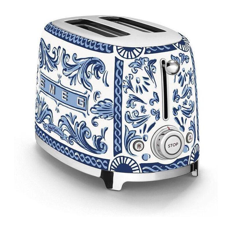 SMEG 2-Slice Toaster - Dolce & Gabbana Blue Mediterranio, , large image number 5