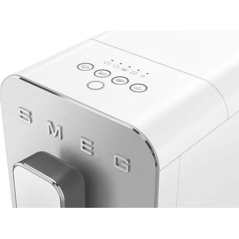 SMEG Bean to Cup Coffee Machine 1.4L - White Matte, , large image number 3