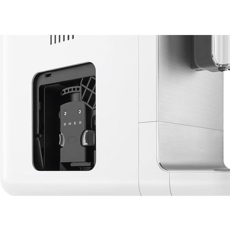 SMEG Bean to Cup Coffee Machine 1.4L - White Matte, , large image number 6