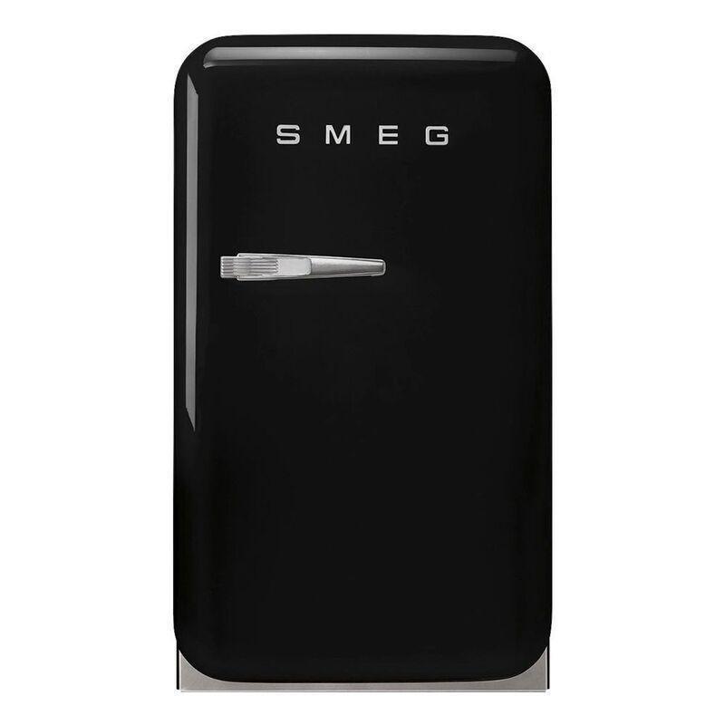 SMEG 50's Retro Style Single Door Mini Refrigerator 38L - Black, , large image number 0