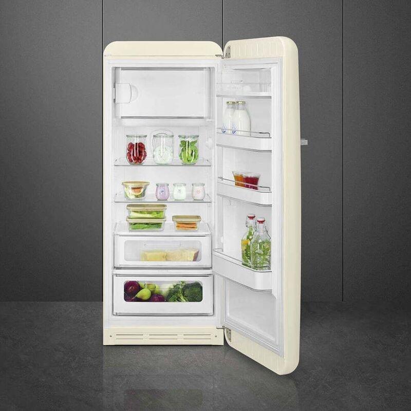 SMEG 50's Retro Style Single Door Refrigerator 281L - Cream, , large image number 5