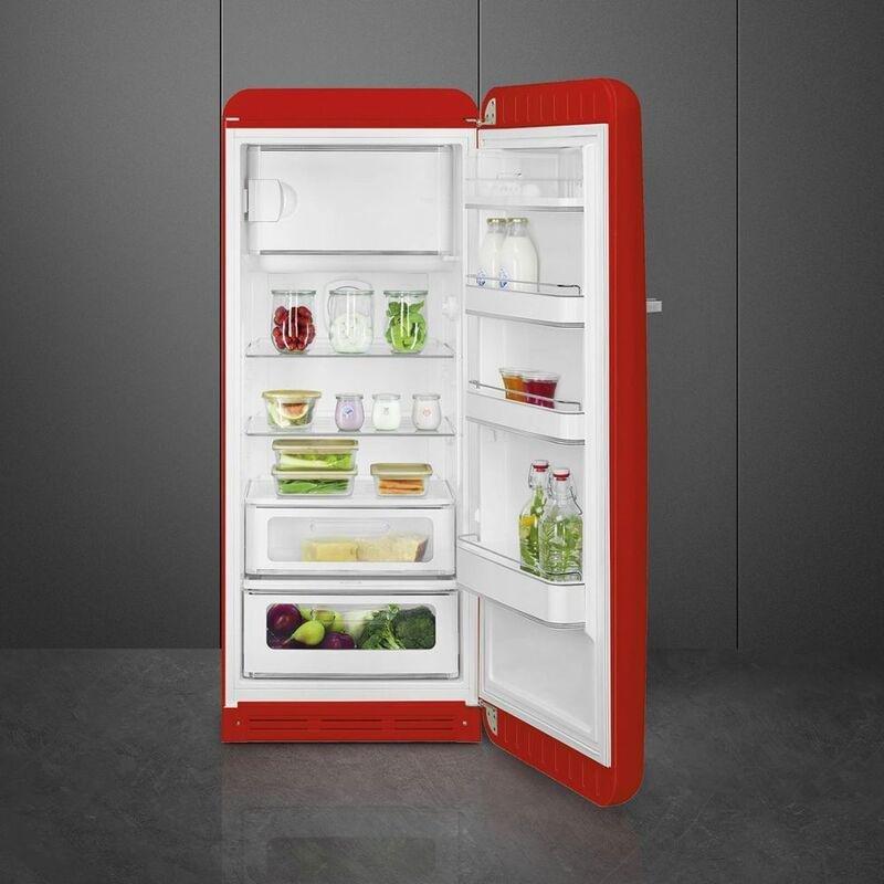 SMEG 50's Retro Style Single Door Refrigerator 281L - Red, , large image number 1