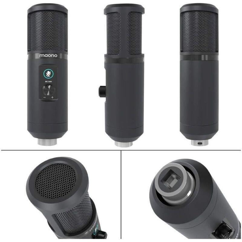 Maono AU-PM421 Large Diaphragm Condenser USB Microphone - Black, , large image number 1