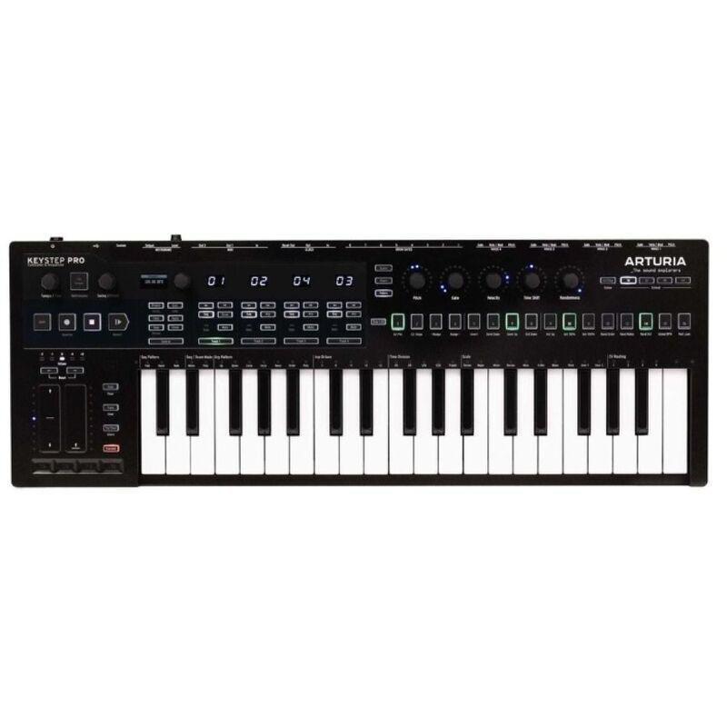 Arturia Keystep Pro Chroma Multifunctional Sequencing Controller - Black, , medium