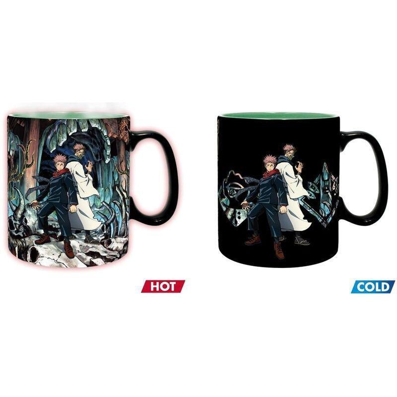 Abystyle Jujutsu Kaisen Itadori & Sukuna Heat Change Mug 460 ml, , large image number 0