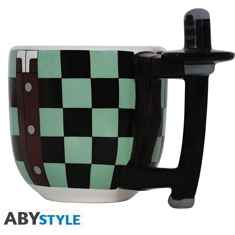 Abystyle Demon Slayer "Tanjiro Sword Handle" 3D Mug 450 ml, , large image number 0