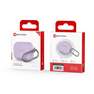 BAYKRON - Baykron Silicone Case Purple for AirPods Pro with Carabiner
