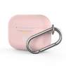 BAYKRON - Baykron Silicone Case Pink for AirPods Pro with Carabiner