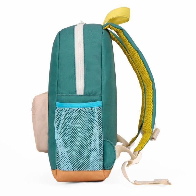 Hello Hossy Mini Captain Backpack - Green/Creme, , large image number 3