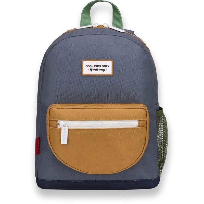 Hello Hossy Mini Marine Backpack - Navy/Brown, , medium