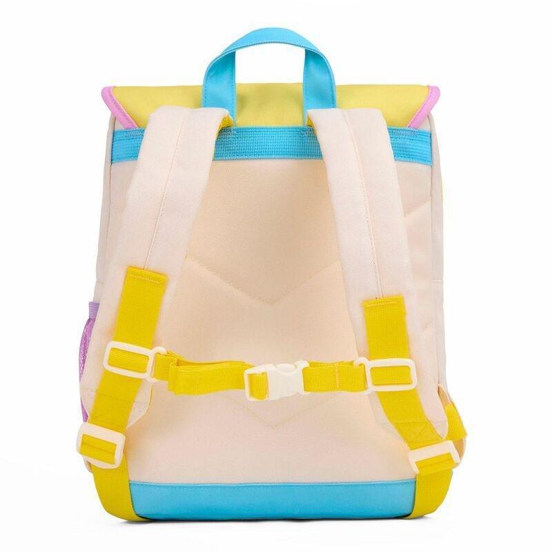 Hello Hossy Mini Sugar Kids Backpack - Jaune/Blanc/Rose, , medium