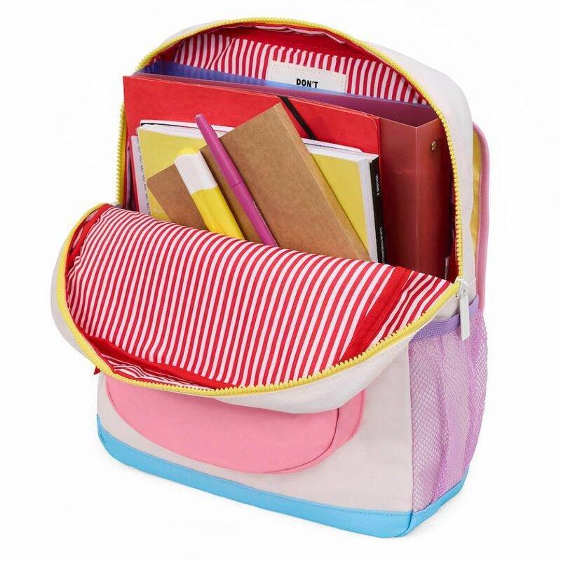 Hello Hossy Mini Sugar Backpack - Jaune/Blanc/Rose, , large image number 4