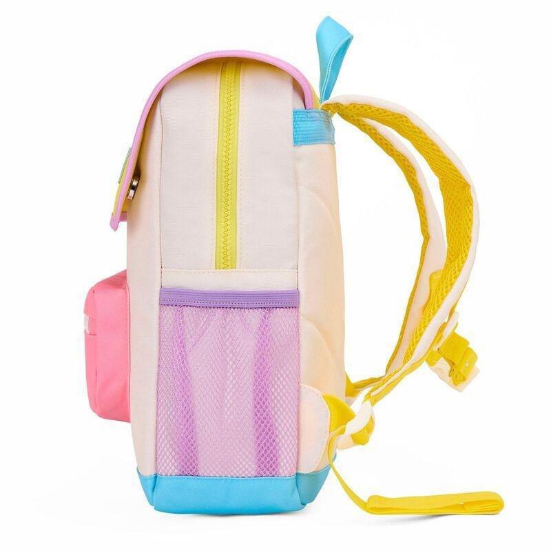 Hello Hossy Mini Sugar Backpack - Jaune/Blanc/Rose, , large image number 5