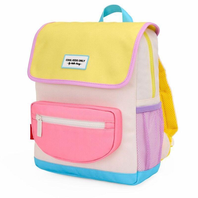 Hello Hossy Mini Sugar Backpack - Jaune/Blanc/Rose, , large image number 6