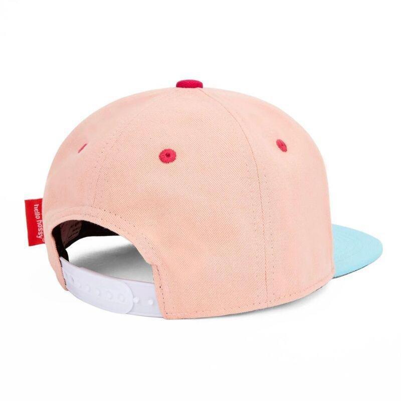 Hello Hossy Mini Jolly Kids Cap - Peach/Blue 2-5 Years (52 cm), , large image number 1