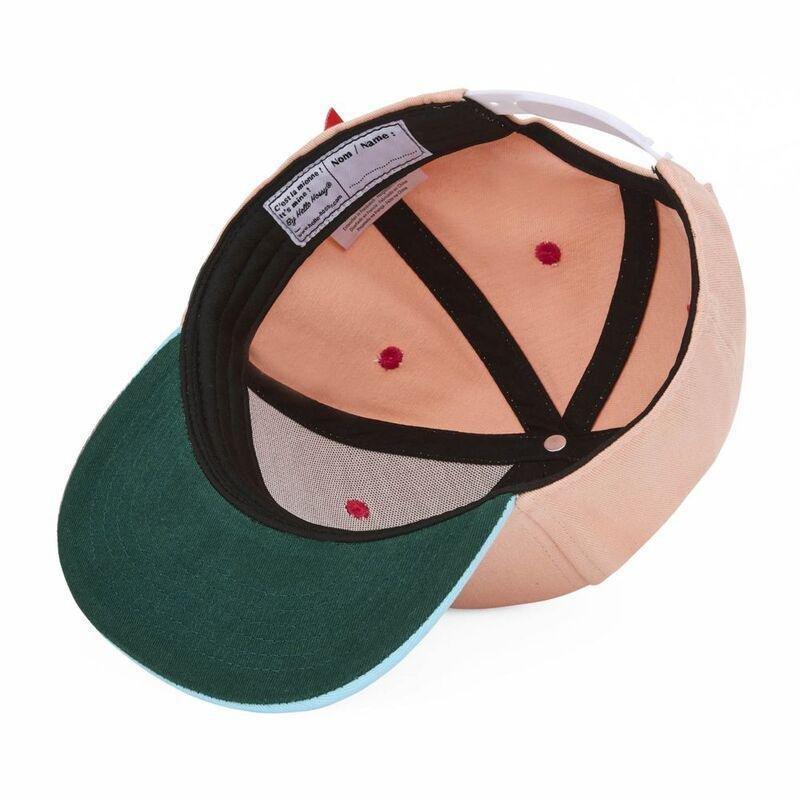 Hello Hossy Mini Jolly Cap - Peach/Blue 2-5 Years (52 cm), , large image number 2