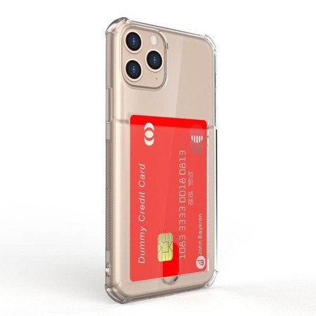 BAYKRON - Baykron Credit Card Case Clear for iPhone 11 Pro
