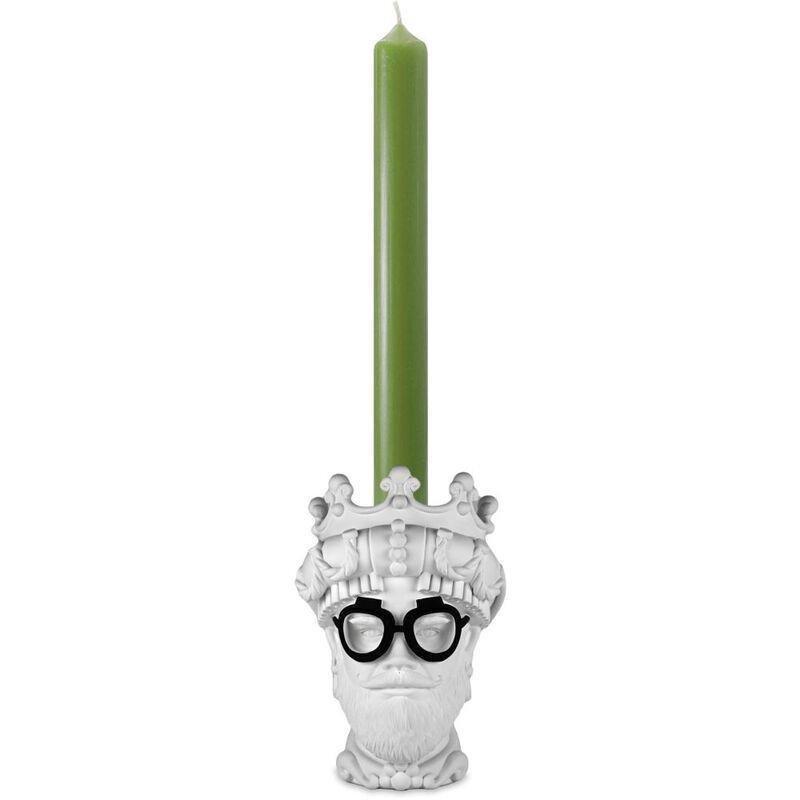 Baci Milano La Hipster Candle Holder - Green, , medium