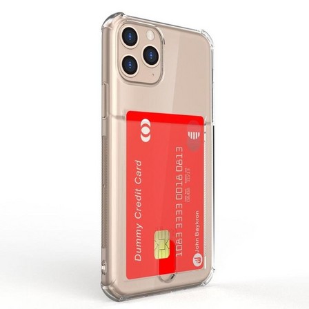 BAYKRON - Baykron Credit Card Case Clear for iPhone 11 Pro Max