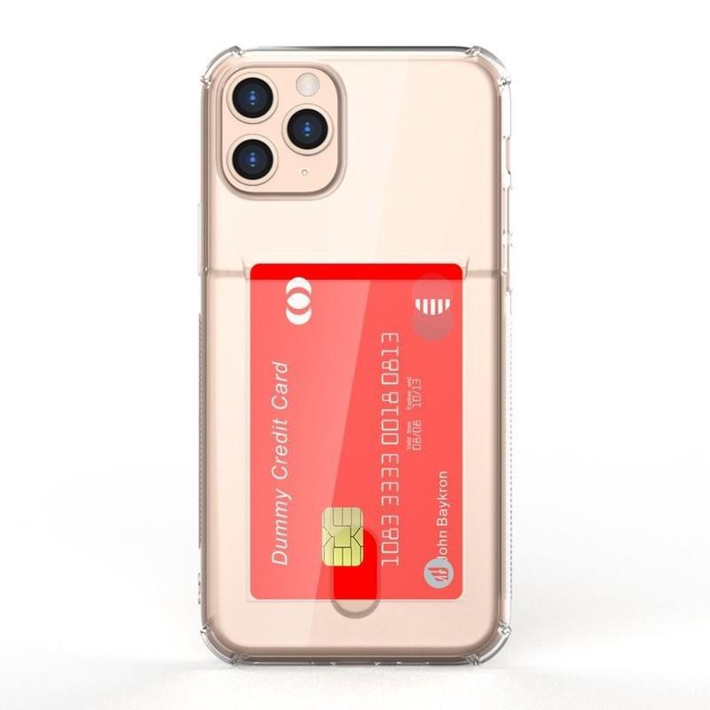 Baykron Credit Card Case Clear for iPhone 11 Pro Max, , large image number 1