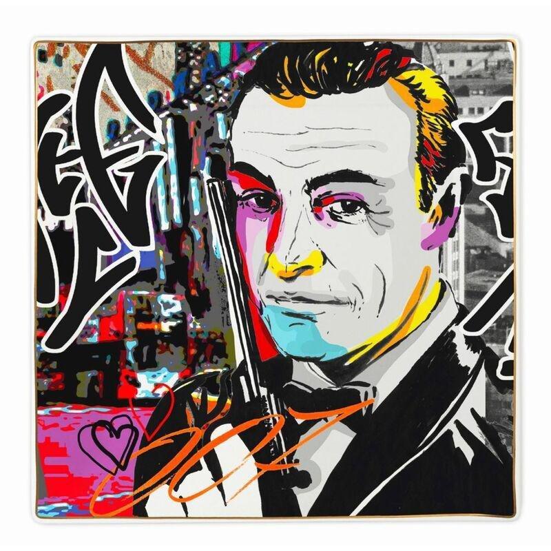 Baci Milano Street Art Porcelain Midi Tray - 007, , large image number 0