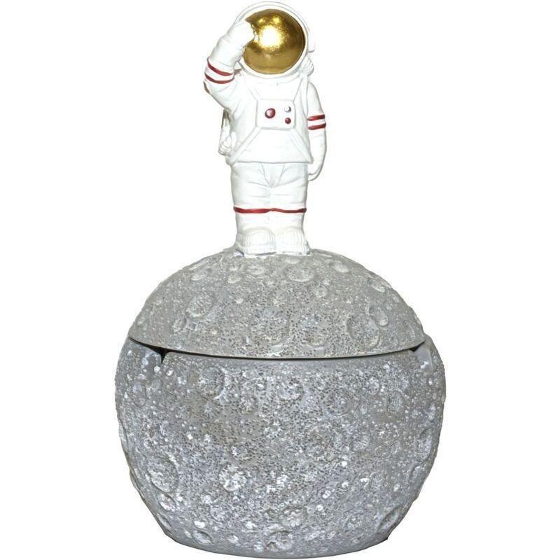 Roomours Astronaut Resin Ashtray - Gold (13.2 x 21 cm), , medium