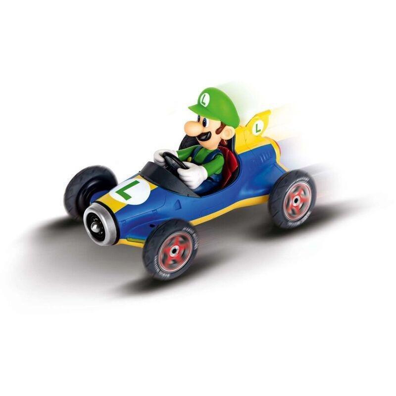 Carrera Rc Mario Kart Mach 8-Luigi 1.18 Remote Control Car, , large image number 1
