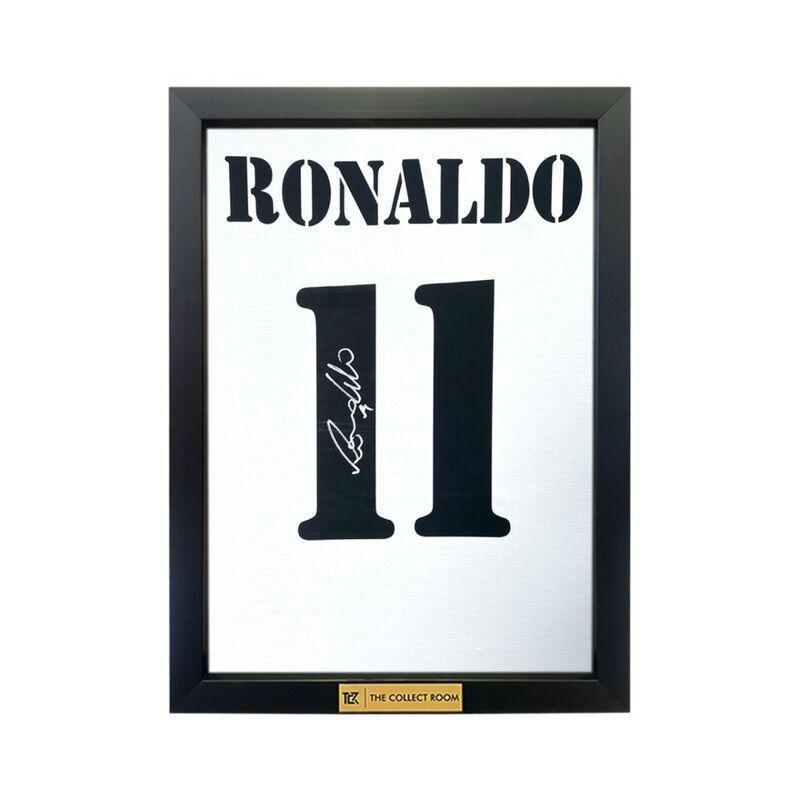 The Collect Room Ronaldo Nazario 11 Real Madrid 01/02 Home Signed Jersey, , large image number 0