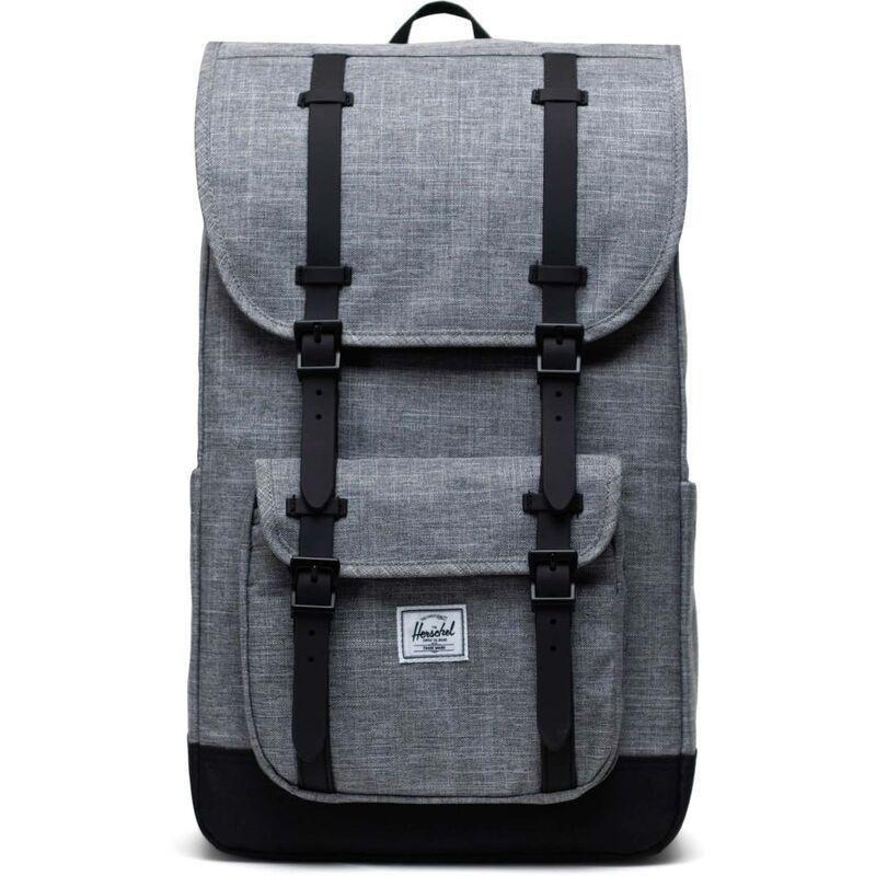 Herschel Little America Backpack Raven Crosshatch, , large image number 0