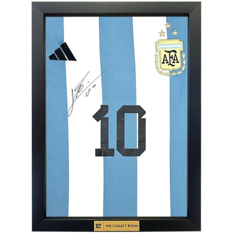 The Collect Room - Messi Signed Argentina Front Signed Fifa Wc 22-23 Signed Jersey, , large image number 0