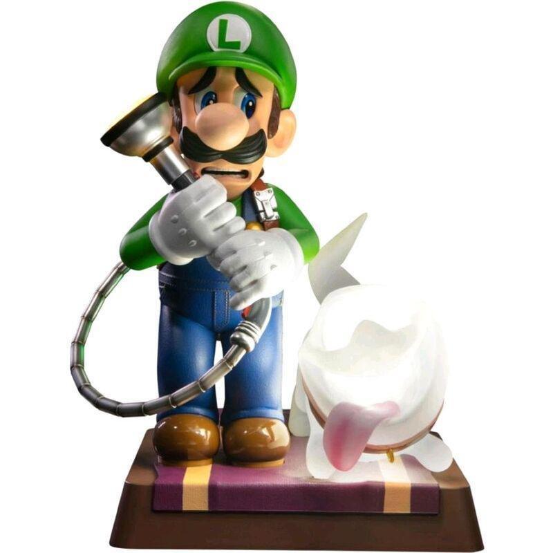 First 4 Figures Luigis Mansion 3 - Luigi And Polterpup (Collectors Edition) 28Cm Pvc Statue, , large image number 0