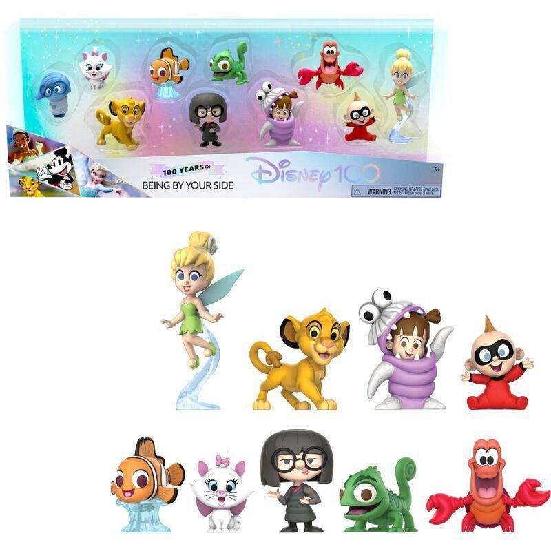 Disney 100 Celebration Figures 100 Years Of Small But Mighty (Pack of 8), , large image number 0