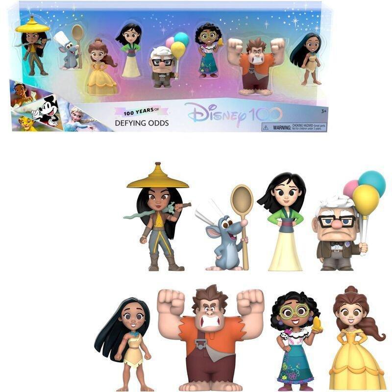 Disney 100 Celebration Figures 100 Years Of Defying Odds (Pack of 8), , medium