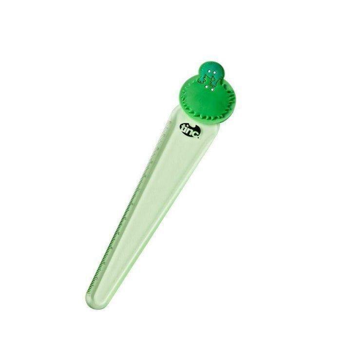 Tinc 12cm Character Ruler - Green, , medium